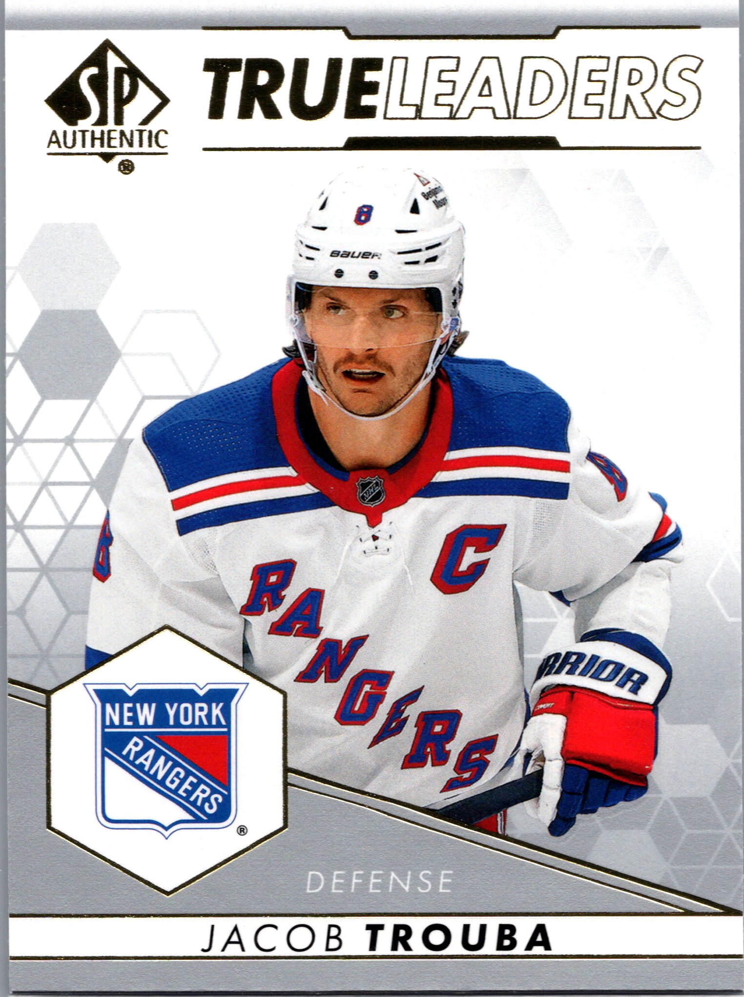 2022-23 SP Authentic - True Leaders Jacob Trouba #TL-15 front