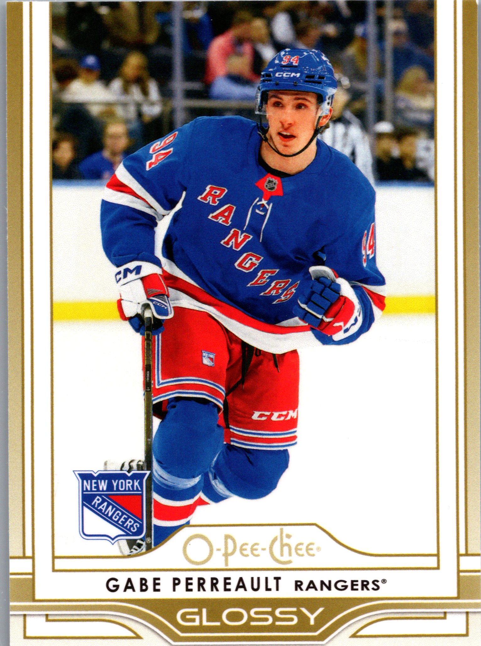 2025-26 Upper Deck - O-Pee-Chee Glossy Gold Gabe Perreault #OG-3 front