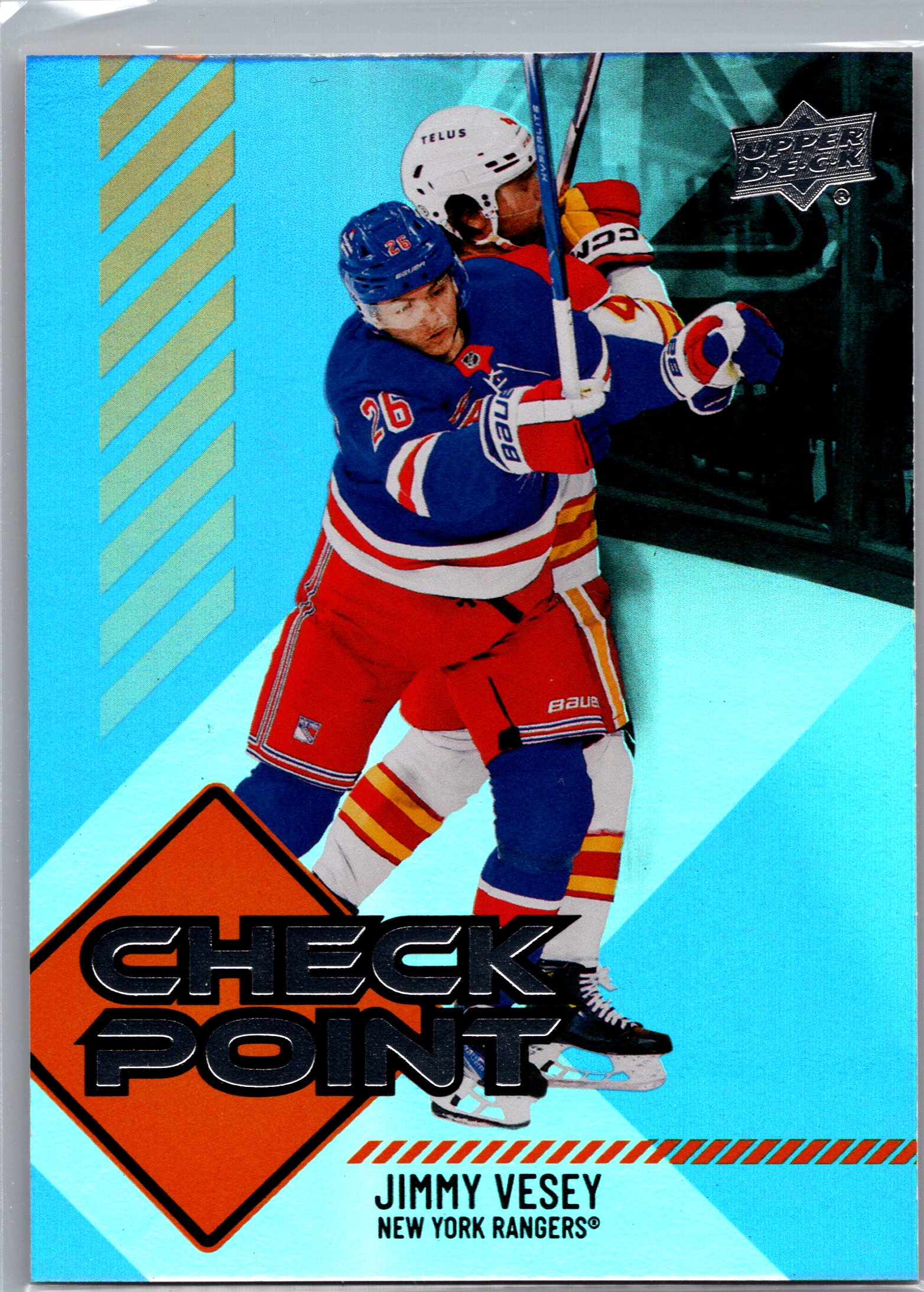 2024-25 Upper Deck - Checkpoint Jimmy Vesey #CP-19 front