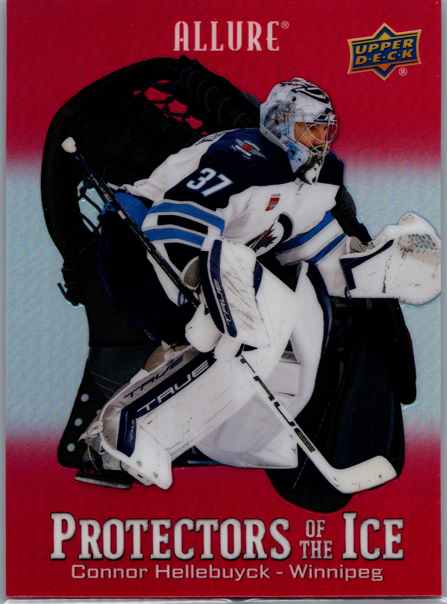 2024-25 Upper Deck Allure - Protectors of the Ice Connor Hellebuyck #PI-12 front