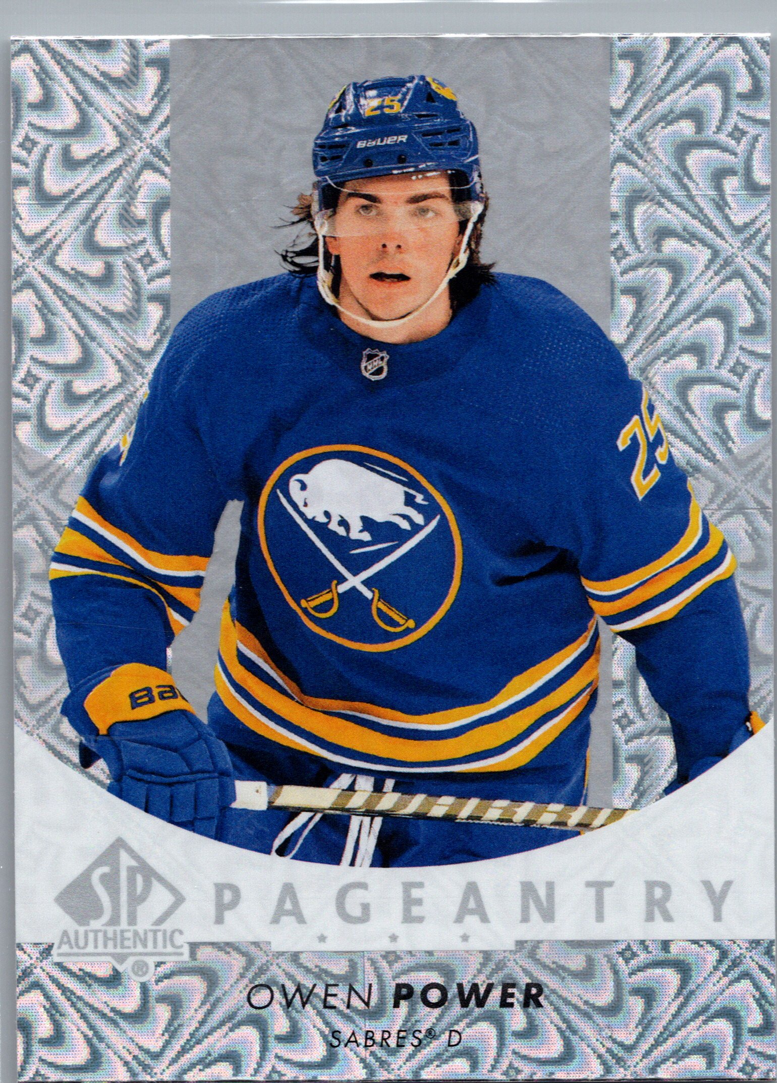 2022-23 SP Authentic - Pageantry Owen Power #P-62 front