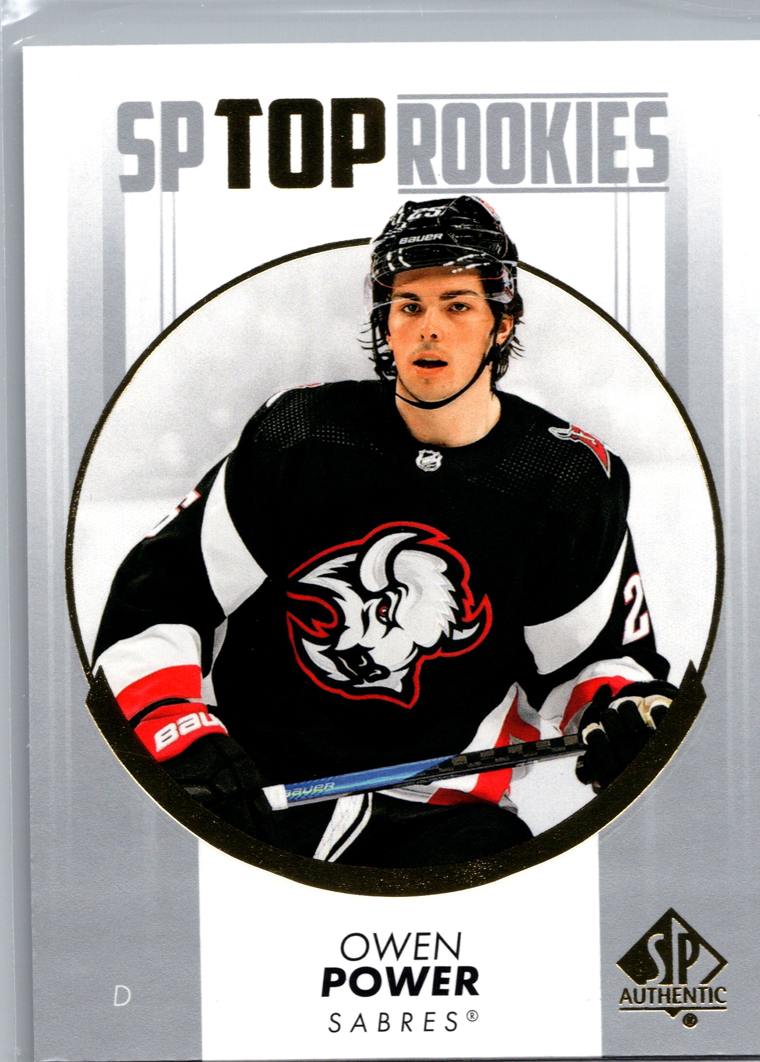 2022-23 SP Authentic - Top Rookies Owen Power #TR-39 front