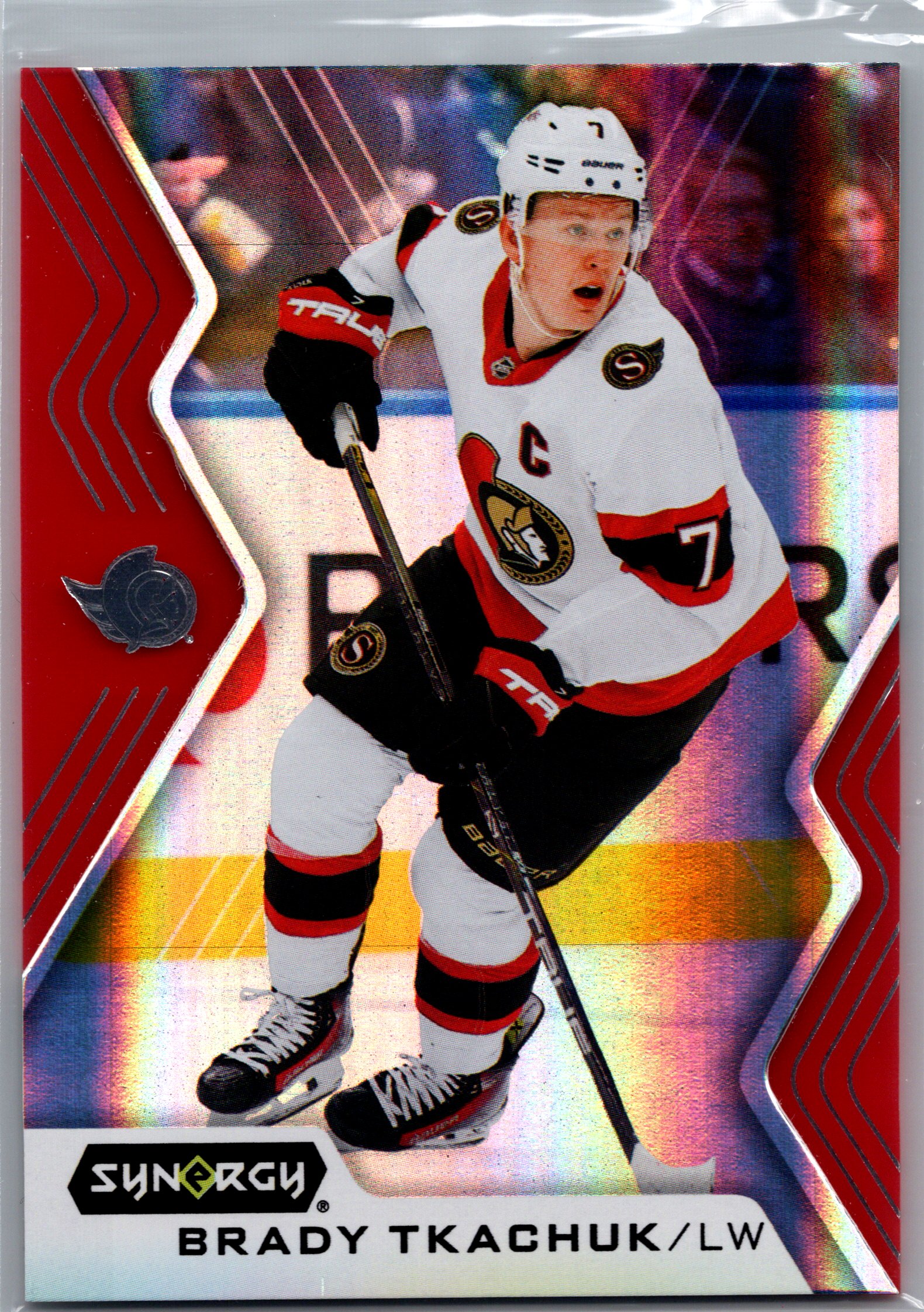 2024-25 Upper Deck Synergy - Red Codes Brady Tkachuk #3 front
