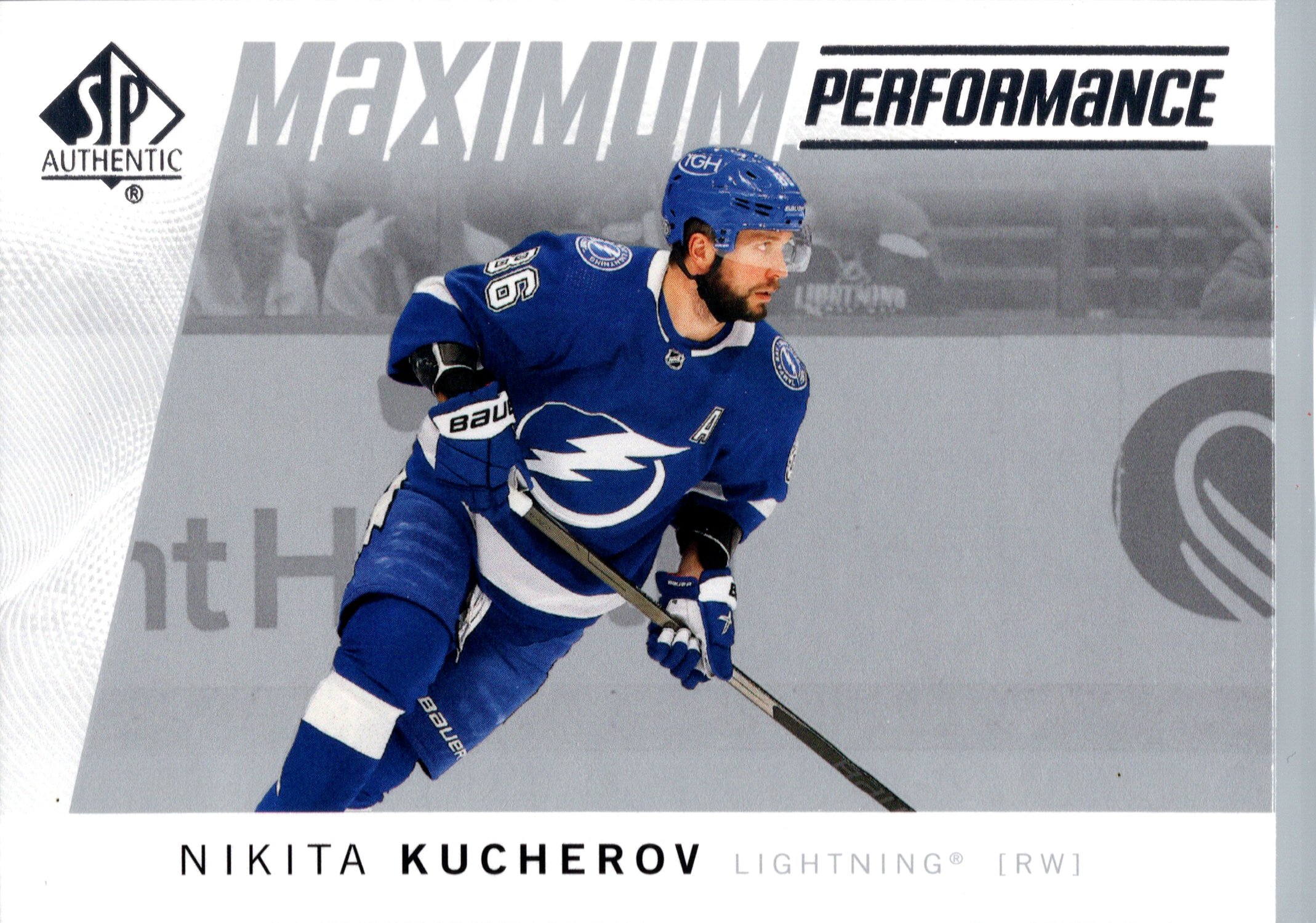 2024-25 SP Authentic - Maximum Performance Nikita Kucherov #MP-5 front