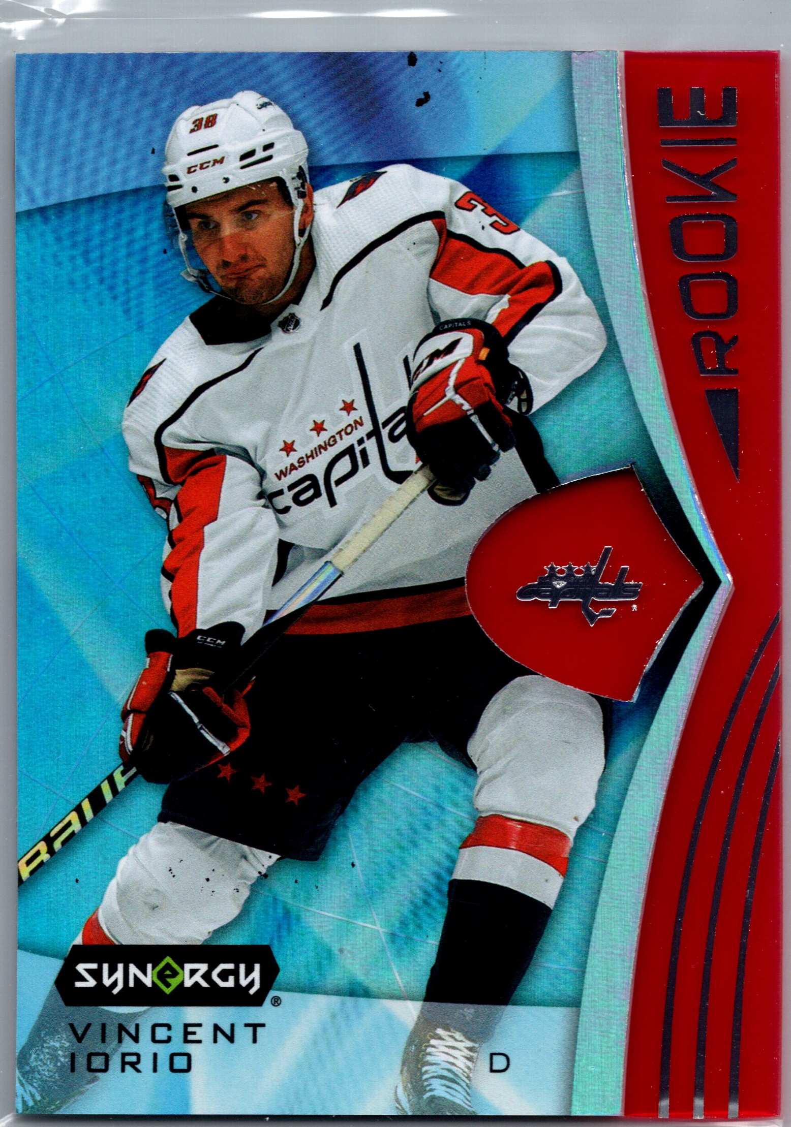 2023-24 Upper Deck Synergy - Red Vincent Iorio #96 front