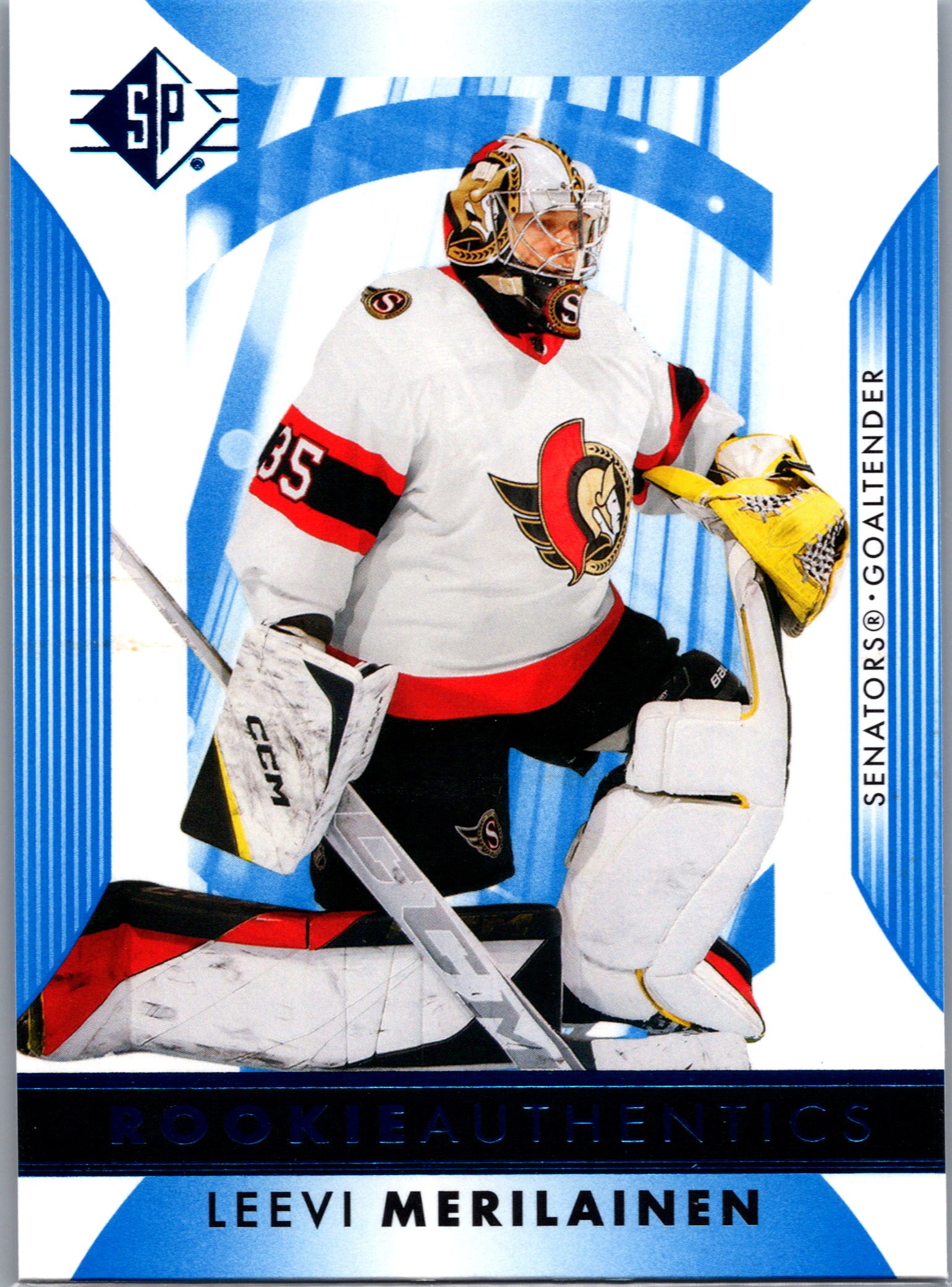 2023-24 SP - Blue Leevi Merilainen #127 RC front