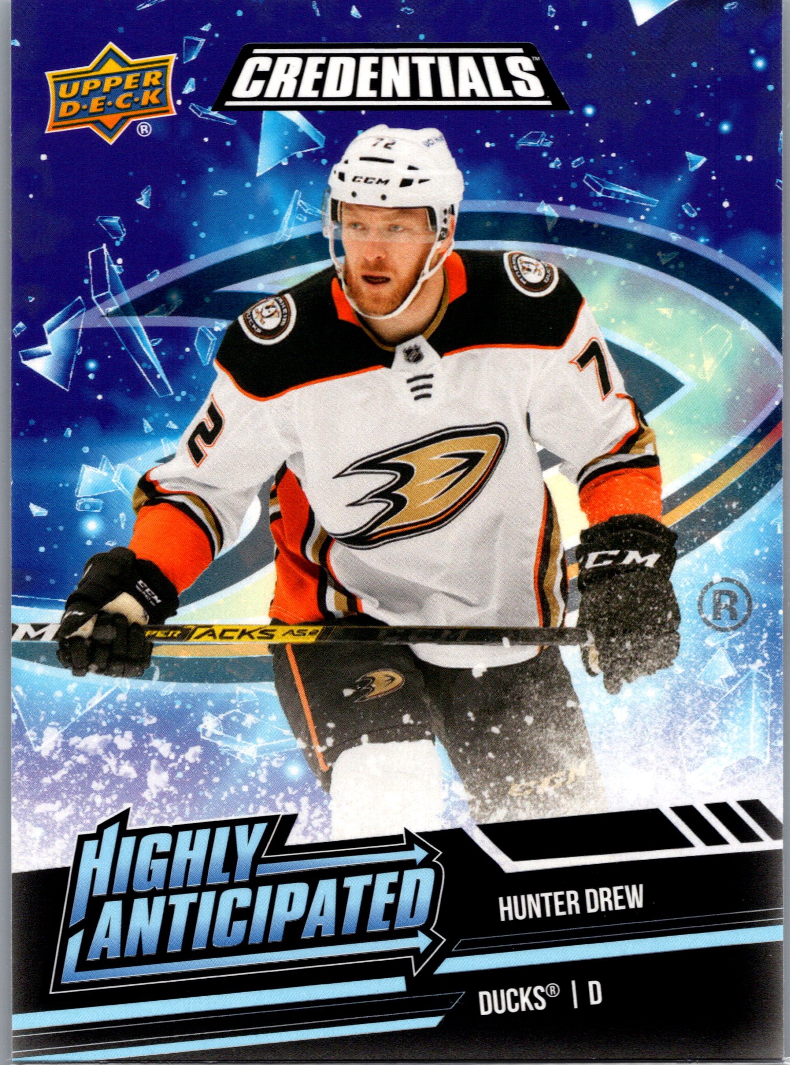 2022-23 Upper Deck Credentials - Highly Anticipated Hunter Drew #HA-44 front