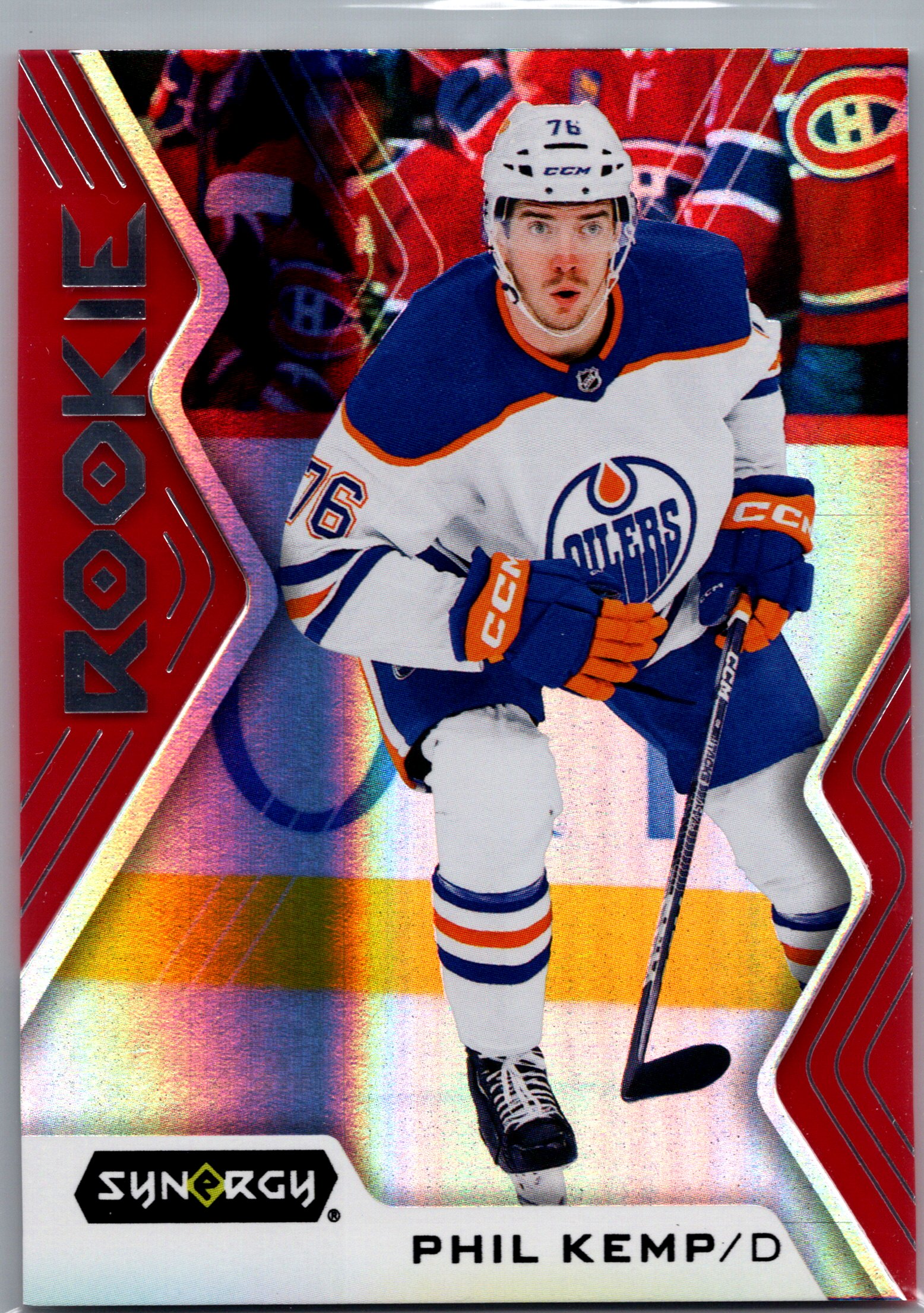 2024-25 Upper Deck Synergy - Red Phil Kemp #91 front