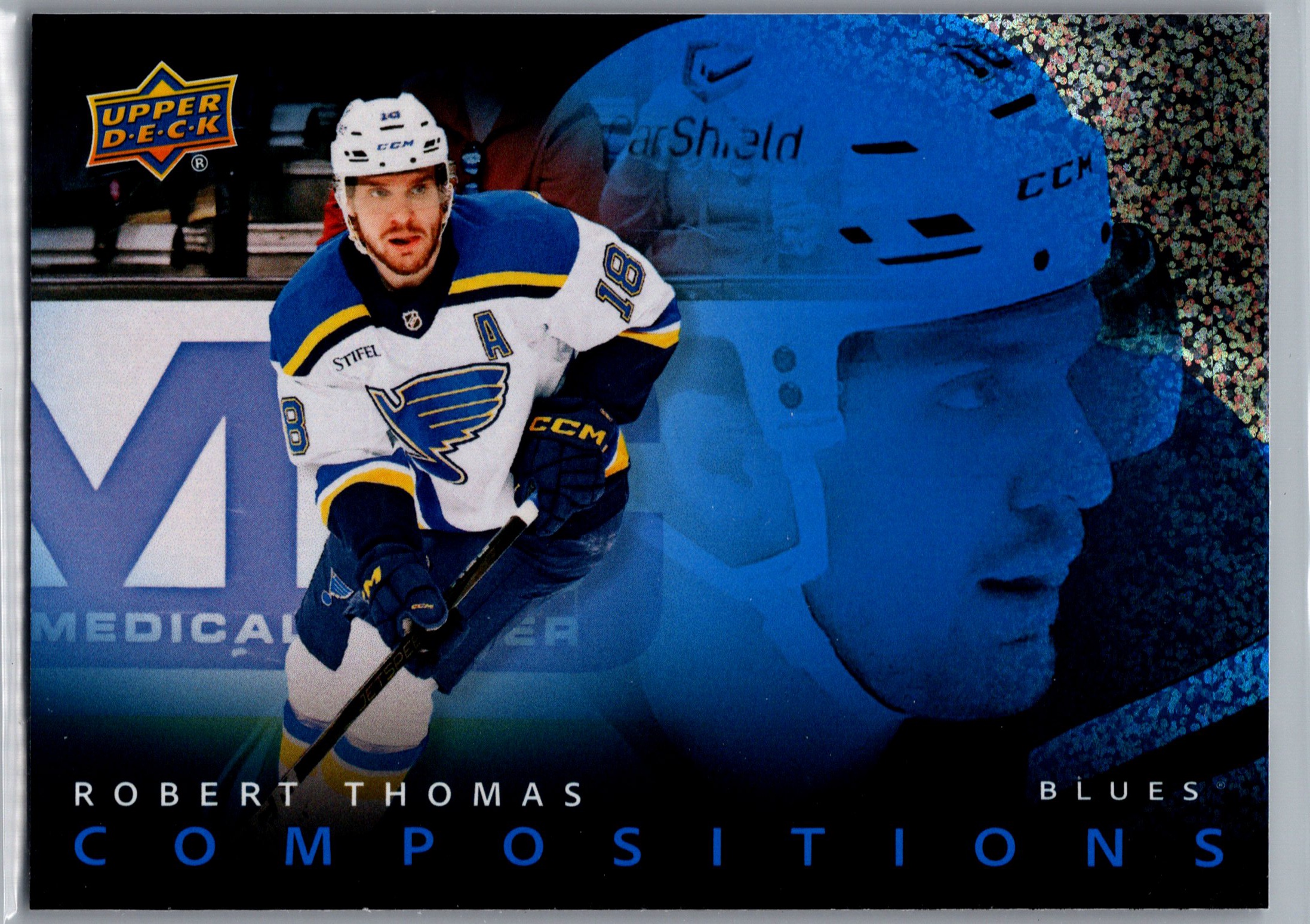 2025-26 Upper Deck - Compositions Speckle Robert Thomas #CMP-28 front