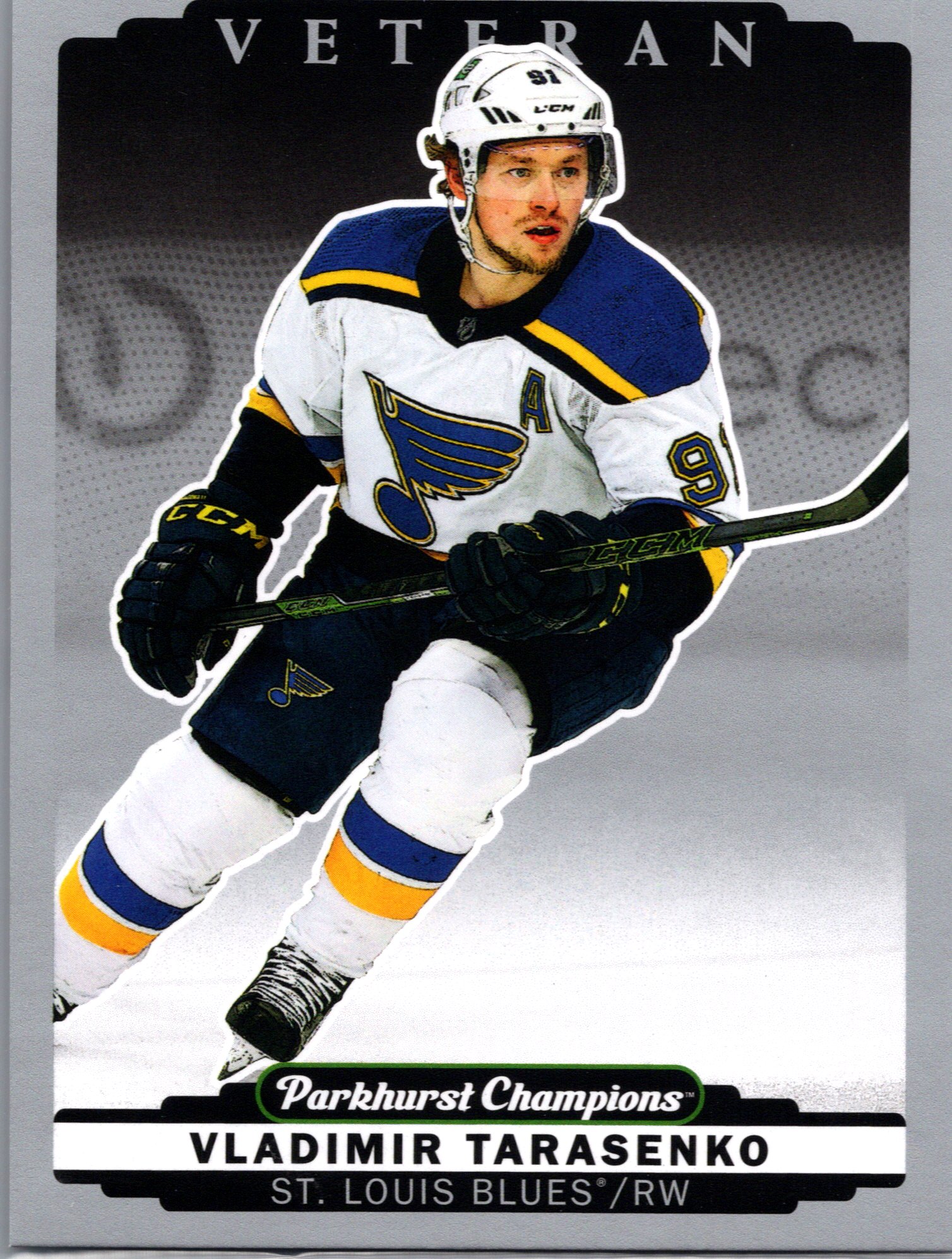 2022-23 Parkhurst Champions - Silver Vladimir Tarasenko #258 front