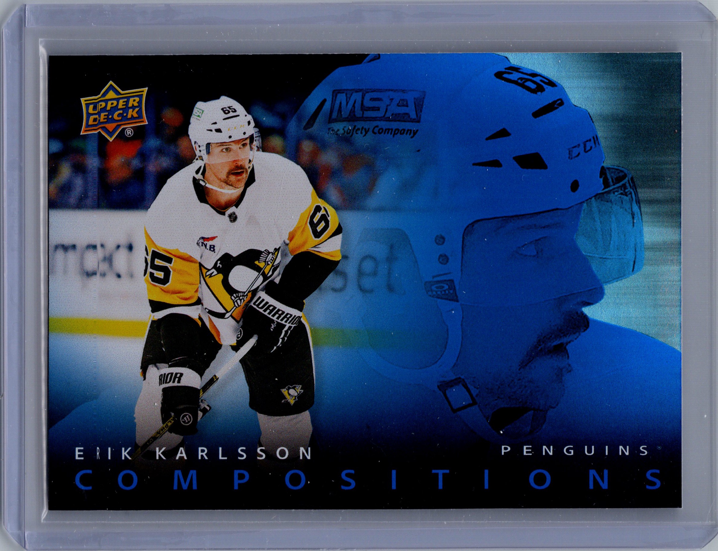 2025-26 Upper Deck - Compositions Erik Karlsson #CMP-20 front