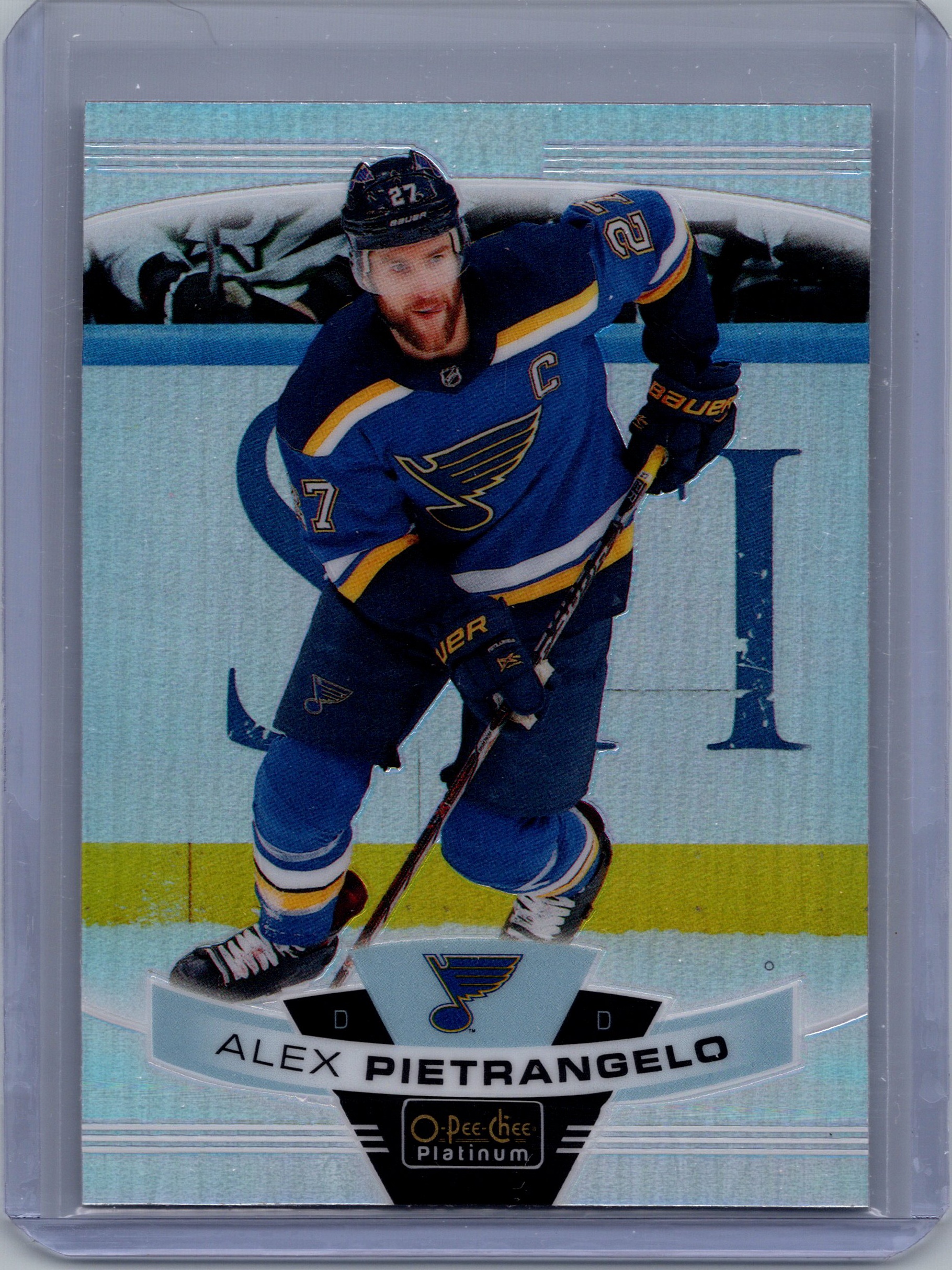 2019-20 O-Pee-Chee Platinum - Rainbow Alex Pietrangelo #58 front