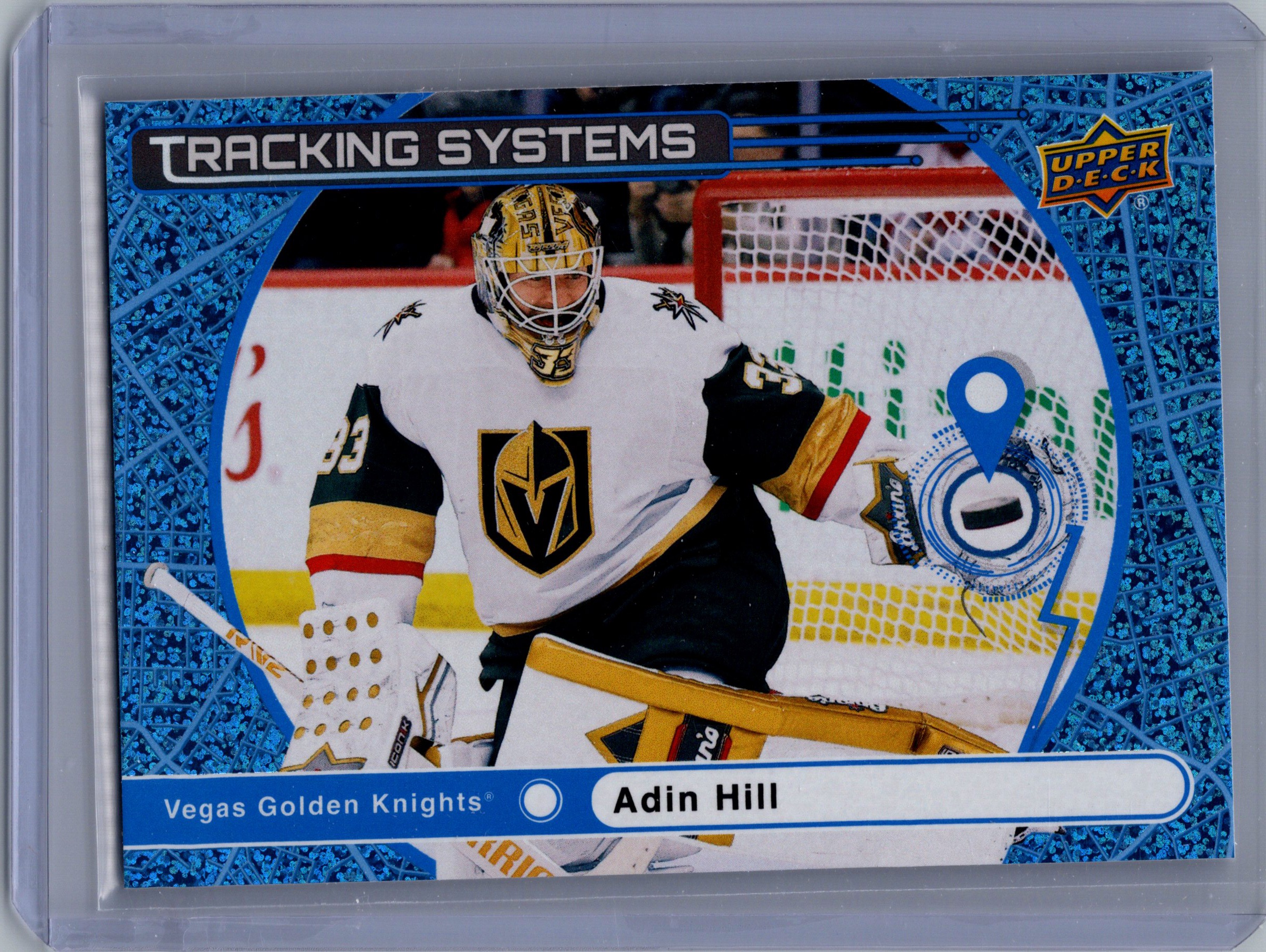 2025-26 Upper Deck - Tracking Systems Speckle Adin Hill #TS-22 front
