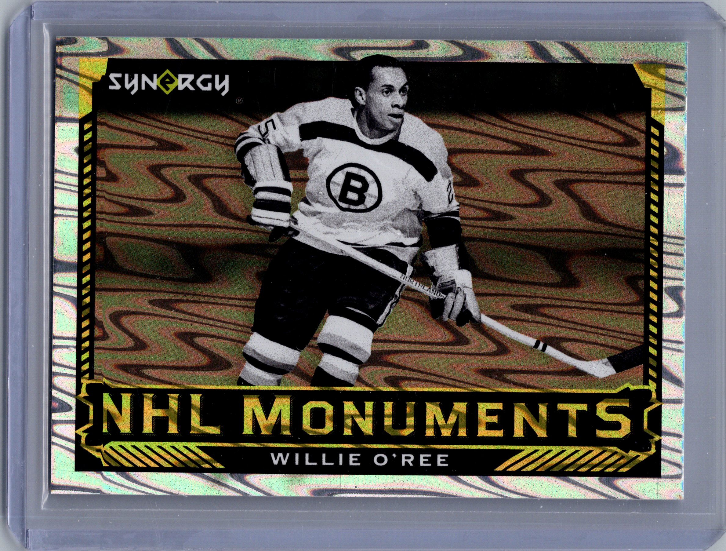2024-25 Upper Deck Synergy - NHL Monuments Willie O'Ree #M-3 front