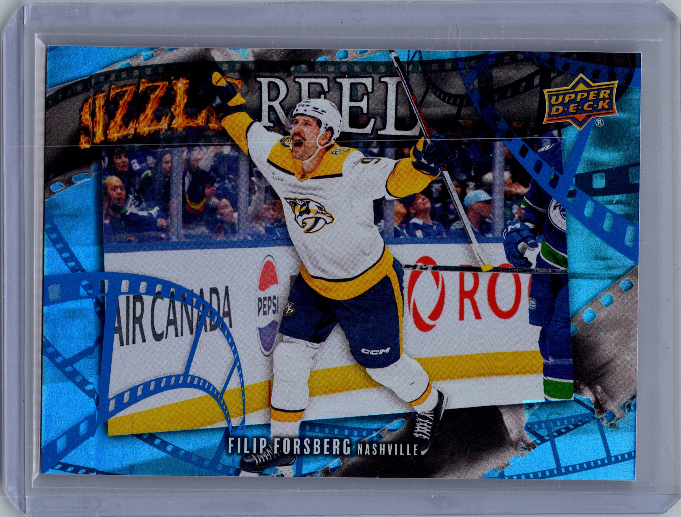 2025-26 Upper Deck - Sizzle Reel Filip Forsberg #SR-33 front