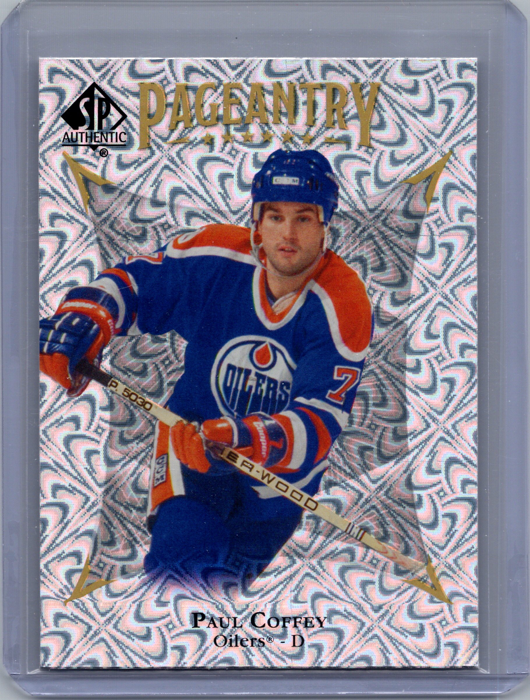 2021-22 SP Authentic - Pageantry Paul Coffey #P-89 front