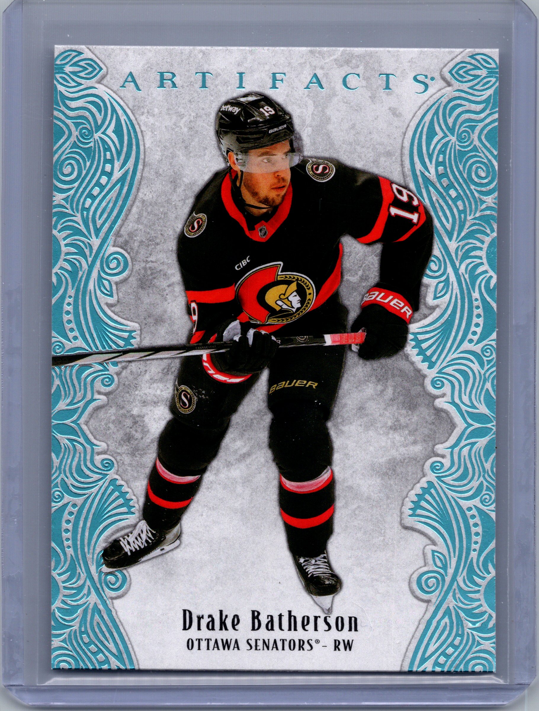 2025-26 Upper Deck Artifacts - Sky Blue Drake Batherson #60 front