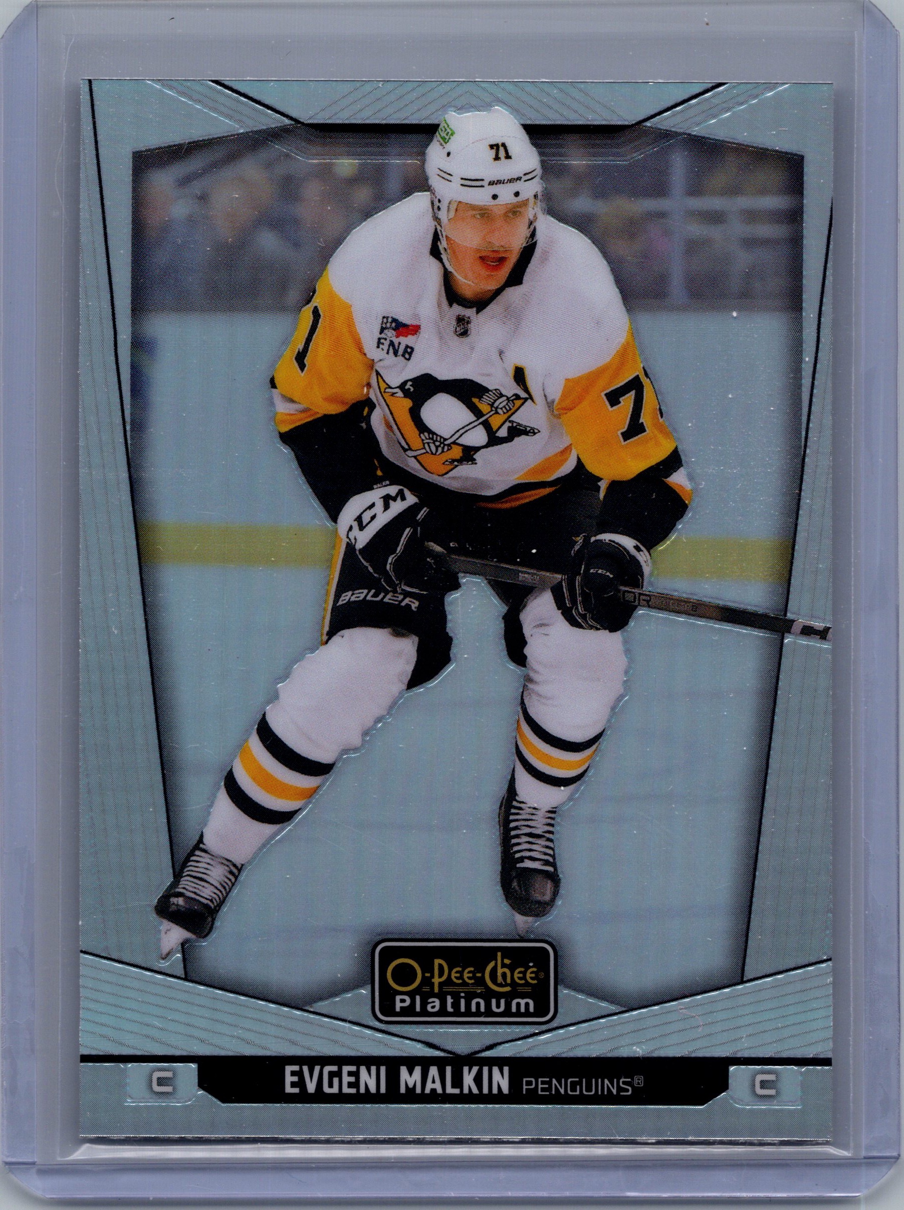 2024-25 O-Pee-Chee Platinum - Rainbow Evgeni Malkin #187 front