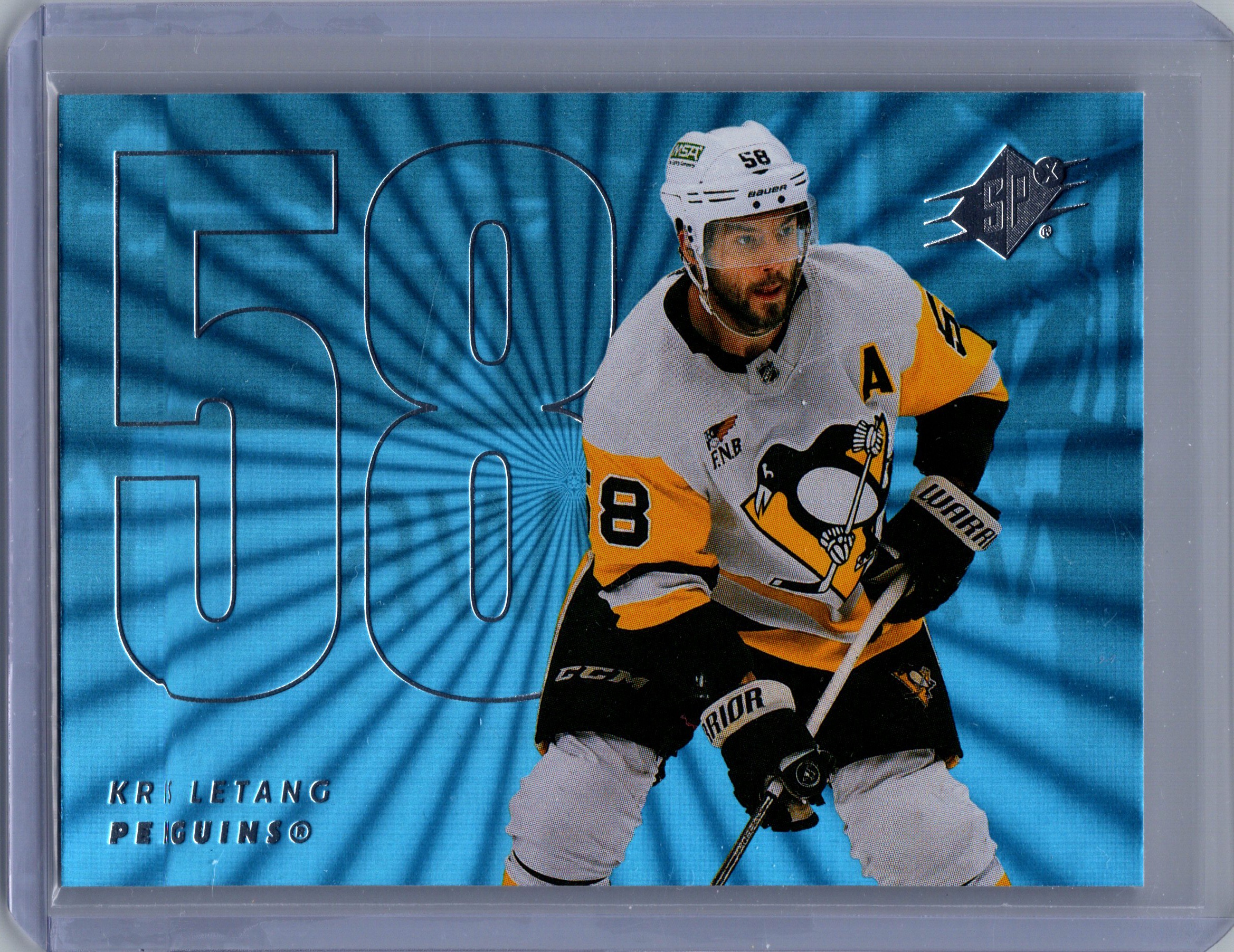 2024-25 SPx Kris Letang #58 front