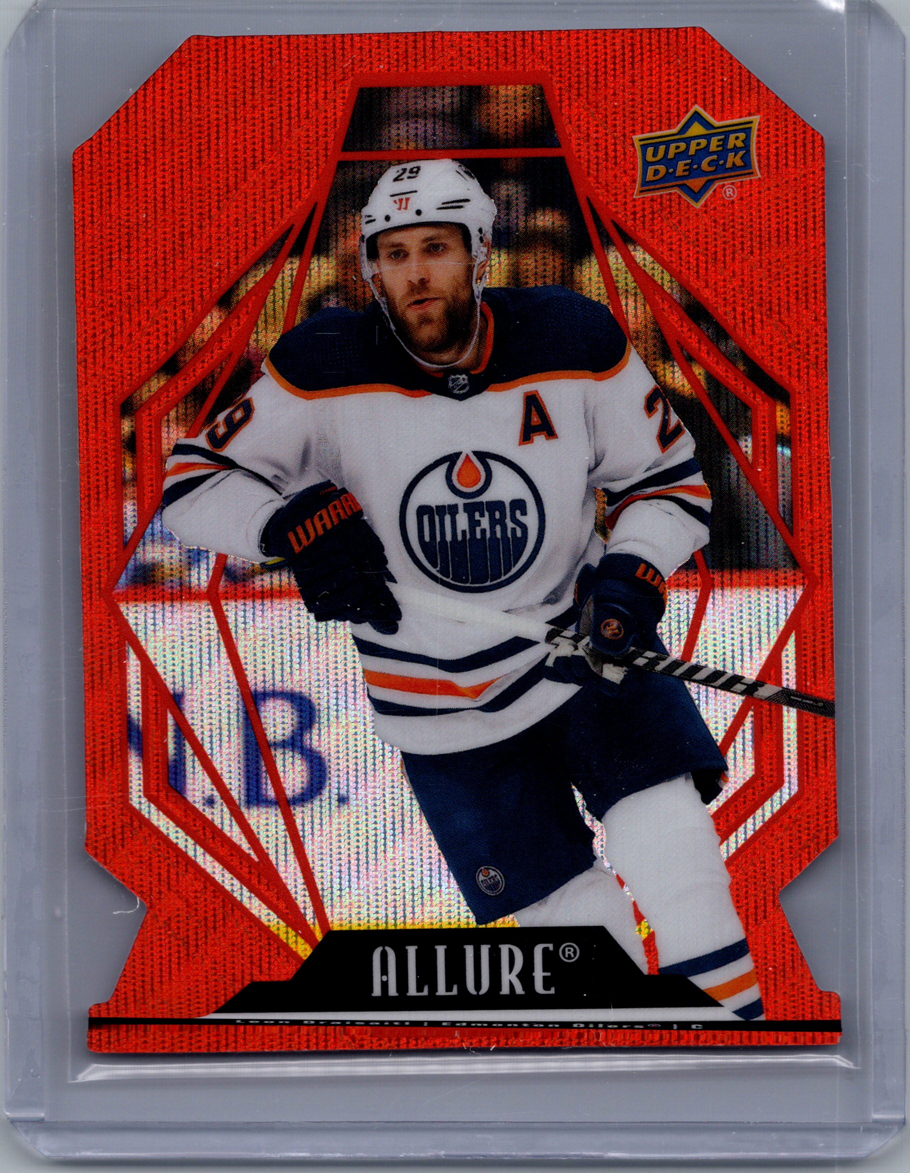 2022-23 Upper Deck Allure - Orange Slice Leon Draisaitl #81 front