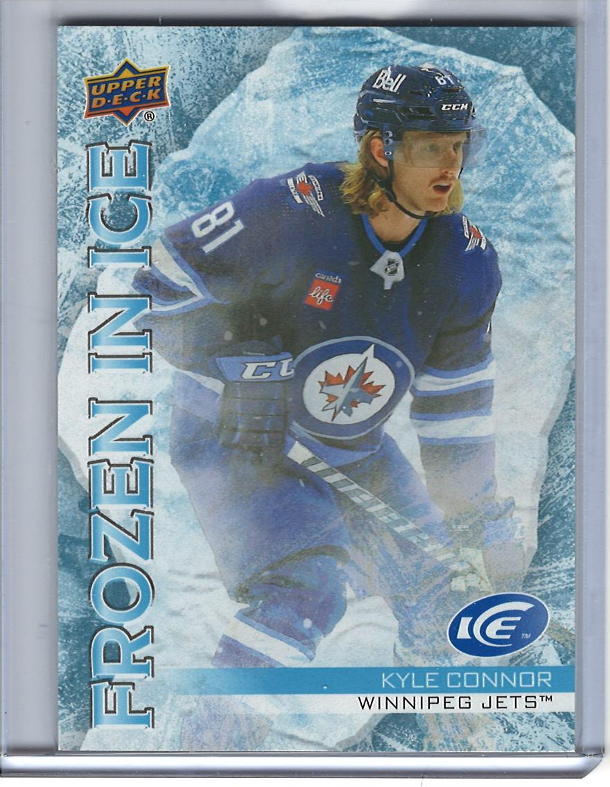 2022-23 Upper Deck Ice - Frozen in Ice Kyle Connor #FI-45 front